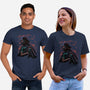 Dark Lord Nightsky Lineart-Unisex-Basic-Tee-Astrobot Invention