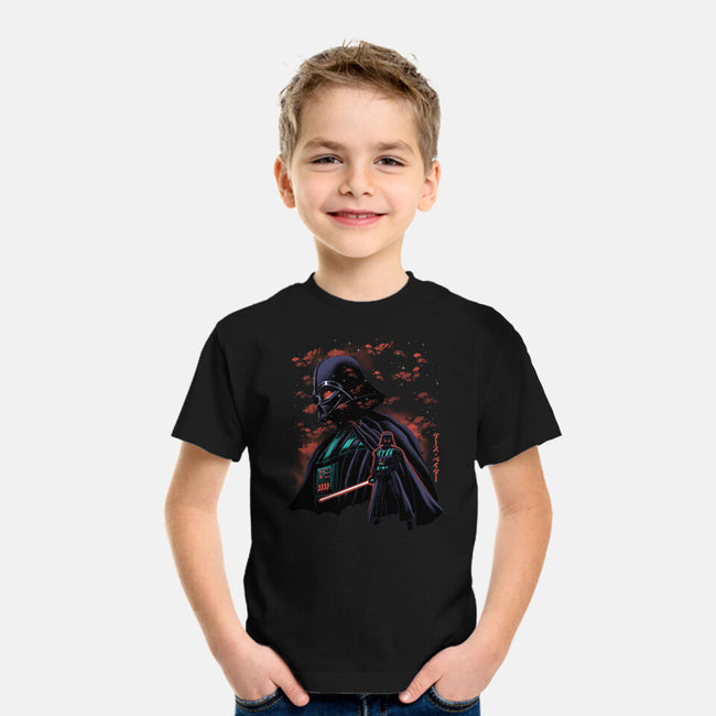 Dark Lord Nightsky Lineart-Youth-Basic-Tee-Astrobot Invention