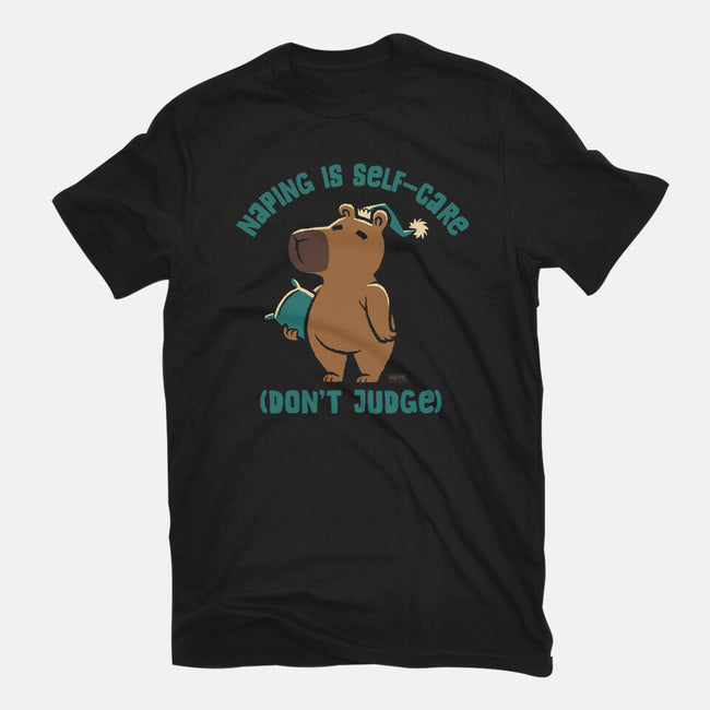 Napping Is Selfcare-Unisex-Basic-Tee-worlddominationforcats