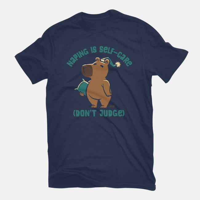 Napping Is Selfcare-Youth-Basic-Tee-worlddominationforcats