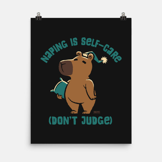 Napping Is Selfcare-None-Matte-Poster-worlddominationforcats