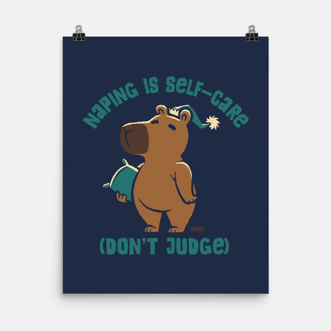 Napping Is Selfcare-None-Matte-Poster-worlddominationforcats