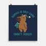 Napping Is Selfcare-None-Matte-Poster-worlddominationforcats