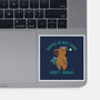 Napping Is Selfcare-None-Glossy-Sticker-worlddominationforcats