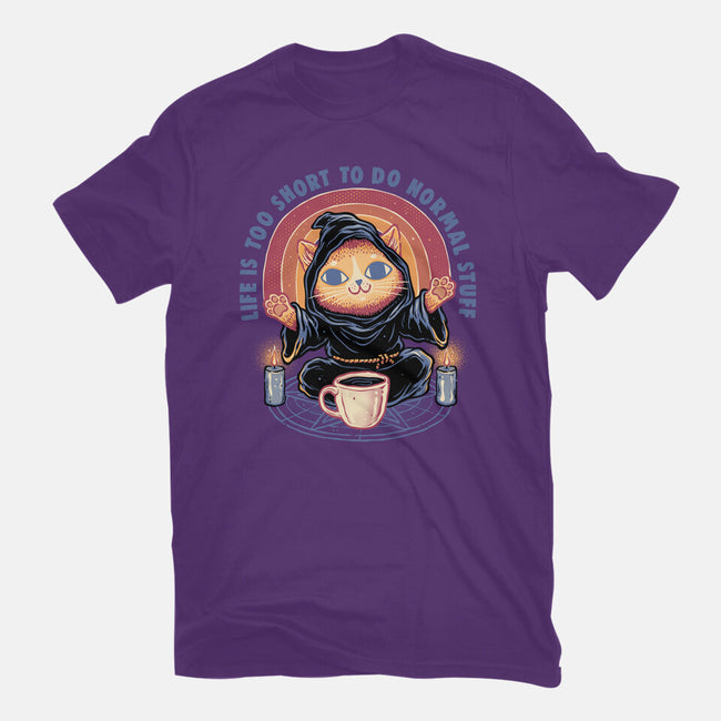 Don't Do Normal Stuff-Mens-Basic-Tee-glitchygorilla