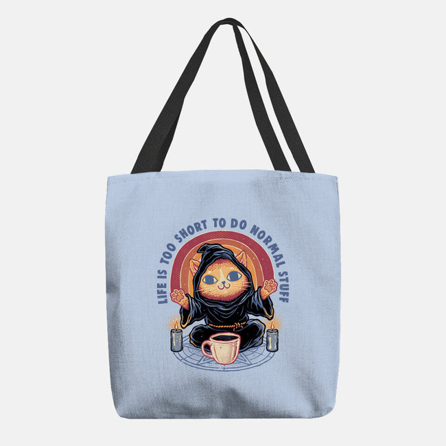 Don't Do Normal Stuff-None-Basic Tote-Bag-glitchygorilla
