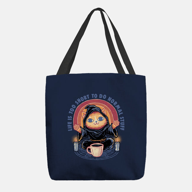 Don't Do Normal Stuff-None-Basic Tote-Bag-glitchygorilla