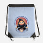 Don't Do Normal Stuff-None-Drawstring-Bag-glitchygorilla