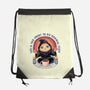 Don't Do Normal Stuff-None-Drawstring-Bag-glitchygorilla