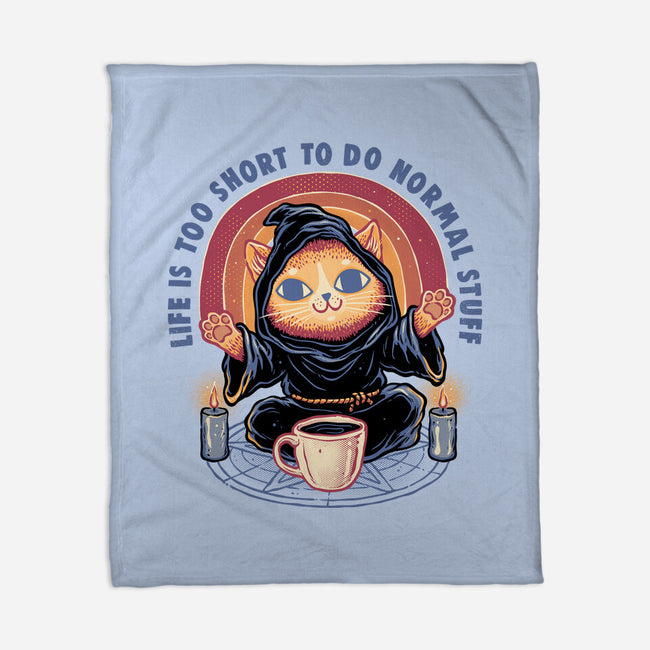 Don't Do Normal Stuff-None-Fleece-Blanket-glitchygorilla