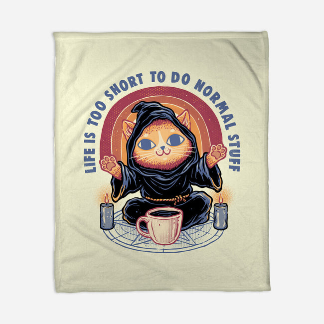 Don't Do Normal Stuff-None-Fleece-Blanket-glitchygorilla