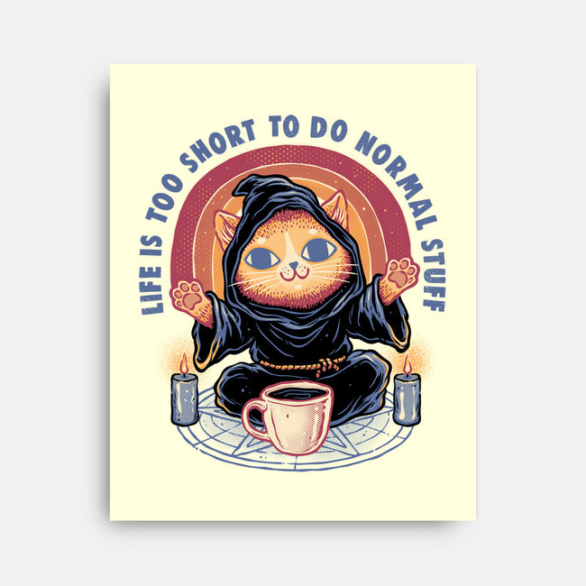 Don't Do Normal Stuff-None-Stretched-Canvas-glitchygorilla