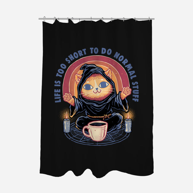Don't Do Normal Stuff-None-Polyester-Shower Curtain-glitchygorilla