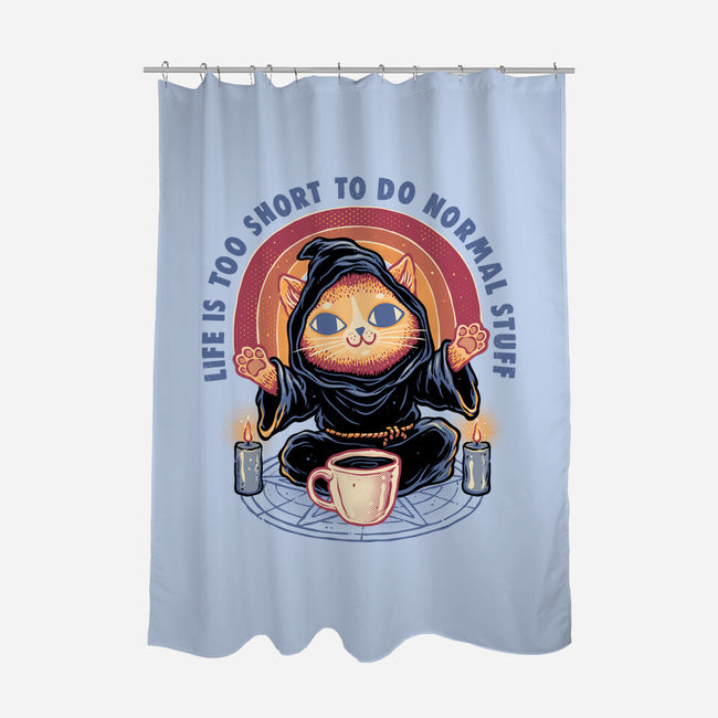 Don't Do Normal Stuff-None-Polyester-Shower Curtain-glitchygorilla