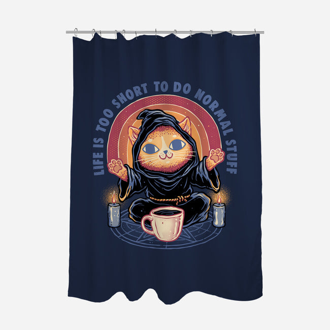 Don't Do Normal Stuff-None-Polyester-Shower Curtain-glitchygorilla