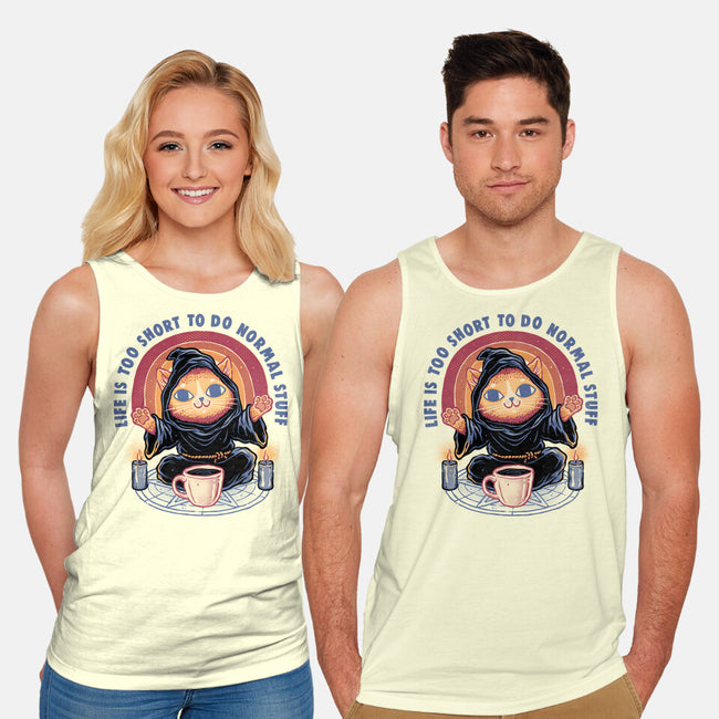 Don't Do Normal Stuff-Unisex-Basic-Tank-glitchygorilla