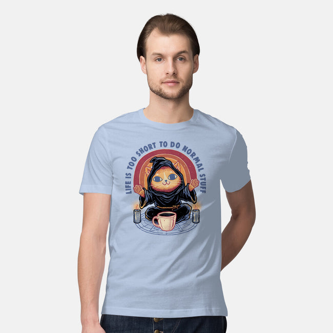 Don't Do Normal Stuff-Mens-Premium-Tee-glitchygorilla