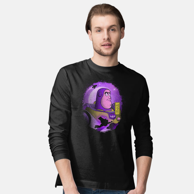 The Space Ranger-Mens-Long Sleeved-Tee-grevalra