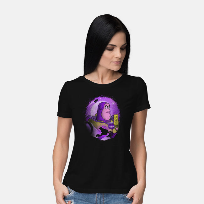 The Space Ranger-Womens-Basic-Tee-grevalra
