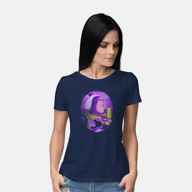 The Space Ranger-Womens-Basic-Tee-grevalra