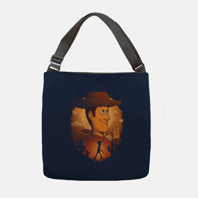 The Sheriff-None-Adjustable Tote-Bag-grevalra
