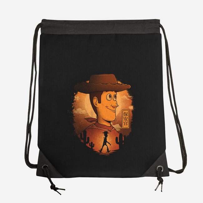 The Sheriff-None-Drawstring-Bag-grevalra