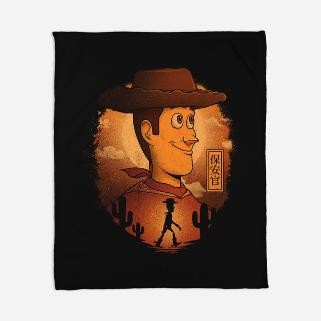 The Sheriff-None-Fleece-Blanket-grevalra