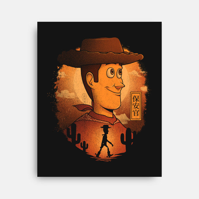 The Sheriff-None-Stretched-Canvas-grevalra