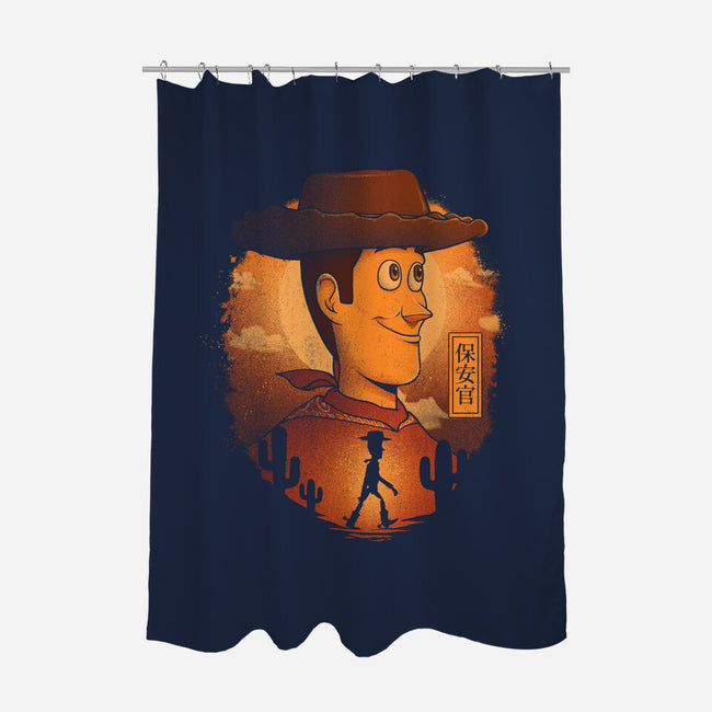 The Sheriff-None-Polyester-Shower Curtain-grevalra