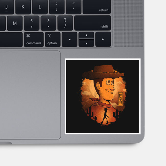 The Sheriff-None-Glossy-Sticker-grevalra