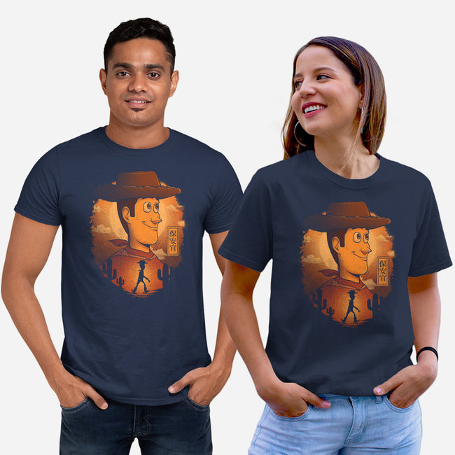 The Sheriff-Unisex-Basic-Tee-grevalra