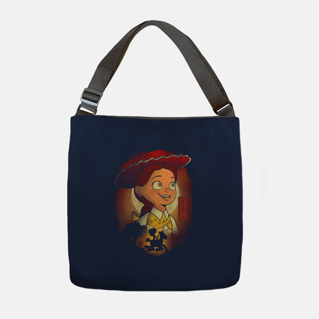 The Cowgirl-None-Adjustable Tote-Bag-grevalra