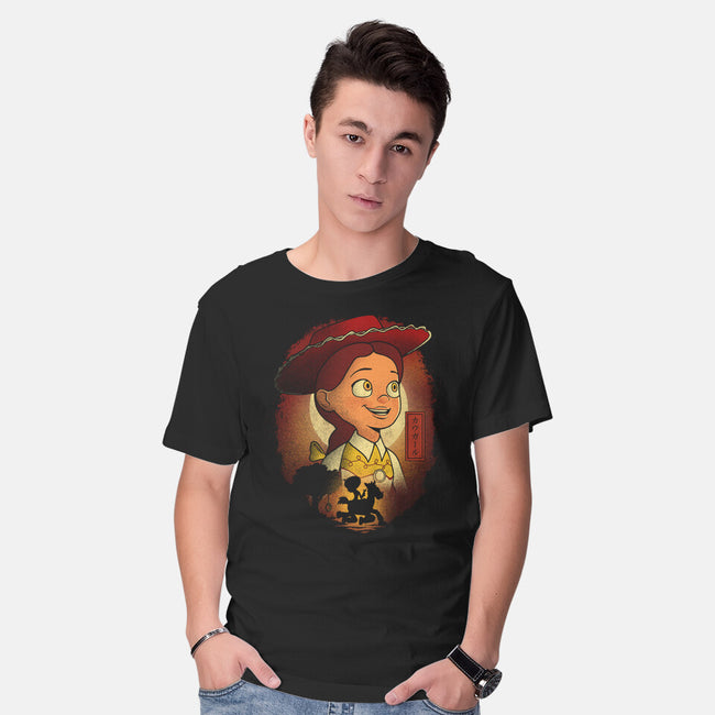 The Cowgirl-Mens-Basic-Tee-grevalra