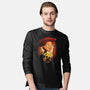 The Cowgirl-Mens-Long Sleeved-Tee-grevalra
