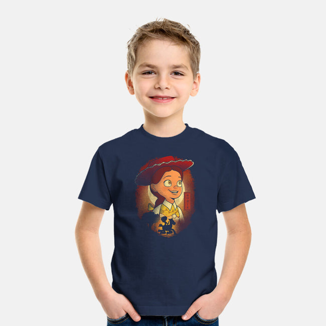 The Cowgirl-Youth-Basic-Tee-grevalra