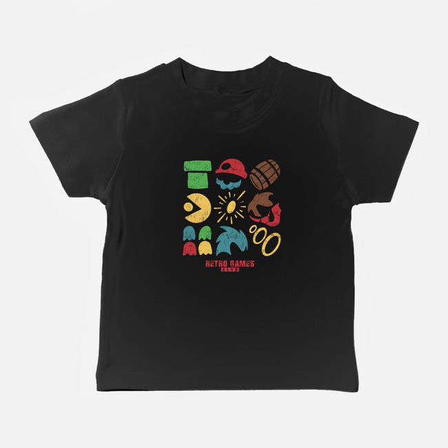 Retro Games Club-Baby-Basic-Tee-spoilerinc
