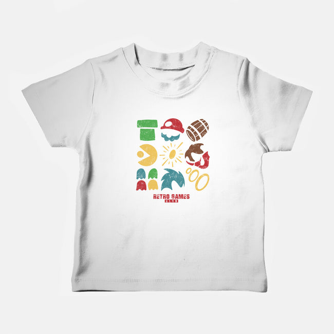 Retro Games Club-Baby-Basic-Tee-spoilerinc