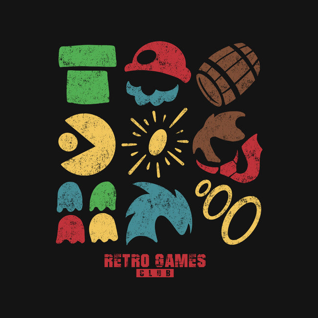 Retro Games Club-None-Adjustable Tote-Bag-spoilerinc