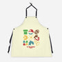 Retro Games Club-Unisex-Kitchen-Apron-spoilerinc