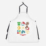Retro Games Club-Unisex-Kitchen-Apron-spoilerinc