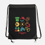 Retro Games Club-None-Drawstring-Bag-spoilerinc
