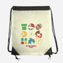 Retro Games Club-None-Drawstring-Bag-spoilerinc