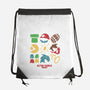 Retro Games Club-None-Drawstring-Bag-spoilerinc