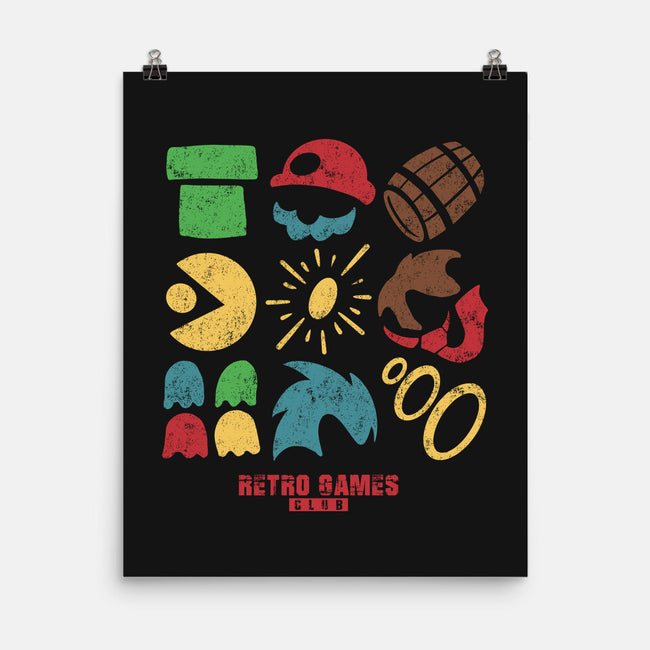 Retro Games Club-None-Matte-Poster-spoilerinc