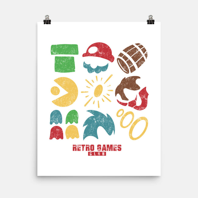 Retro Games Club-None-Matte-Poster-spoilerinc