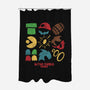 Retro Games Club-None-Polyester-Shower Curtain-spoilerinc