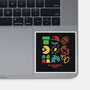 Retro Games Club-None-Glossy-Sticker-spoilerinc