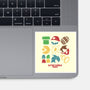 Retro Games Club-None-Glossy-Sticker-spoilerinc