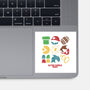 Retro Games Club-None-Glossy-Sticker-spoilerinc