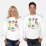 Retro Games Club-Unisex-Crew Neck-Sweatshirt-spoilerinc